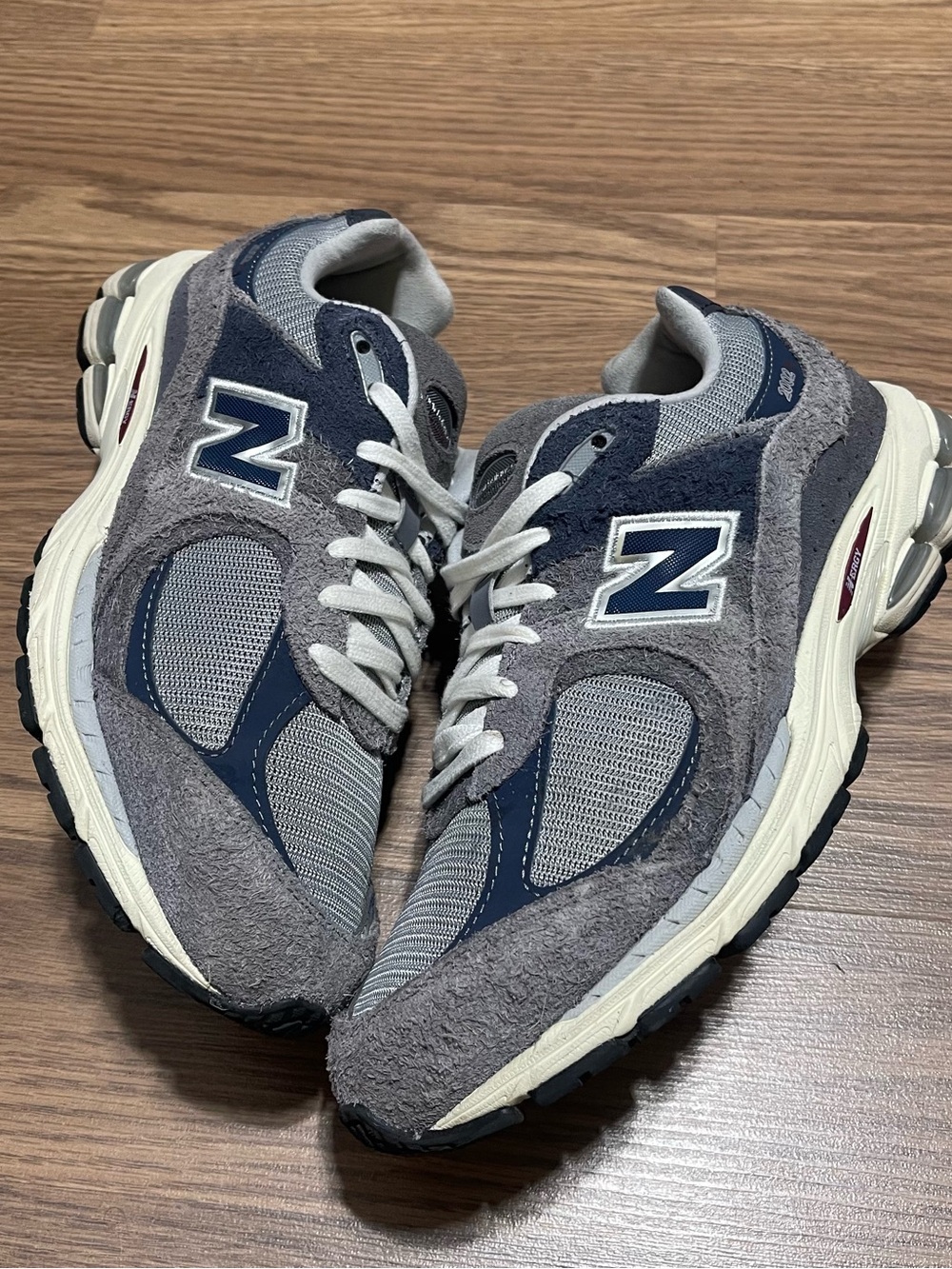 New Balance 2002R Navy grey Castlerock (M2002REL) size 8